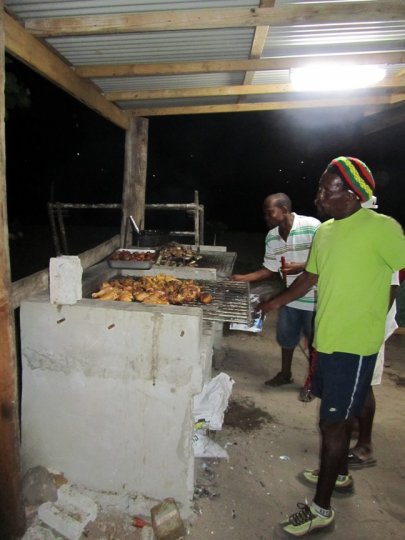 Grillparty in Dominica
